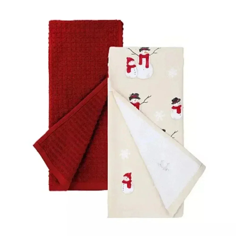 St. Nicholas Square Yuletide Believe Kitchen Towels
